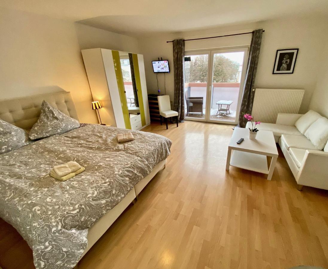 Zentrales Wg-Zimmer 1 Ravensburg, Balkon, Kamin Apartment Luaran gambar